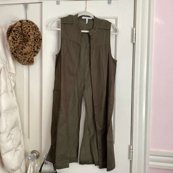 BCBGeneration utility vest in army green - Picture 3 of 4